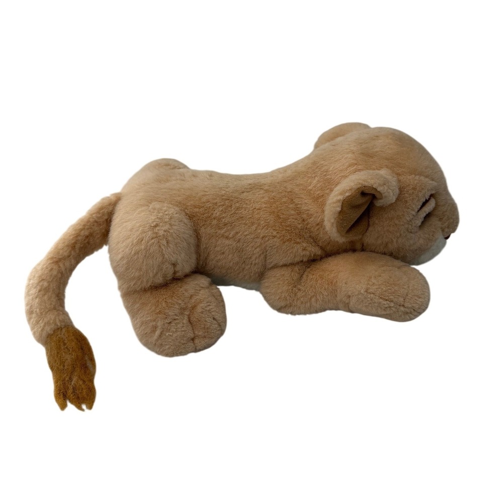 Mattel Disney Lion King II Simba Pride Loving Licks Nala Plush 10in Tan 1998 VTG